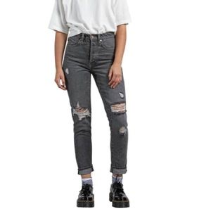 Volcom High rise super stone jeans 31